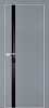 Межкомнатная дверь PX-8  AL кромка с 4-х ст. Серый матовый